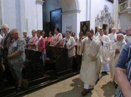 Bohoslužba v Doksanech se světícím biskupem Pavlem Posádem